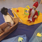 Preview: Heiliger Nikolaus - mit edlem Mantel und Daumen